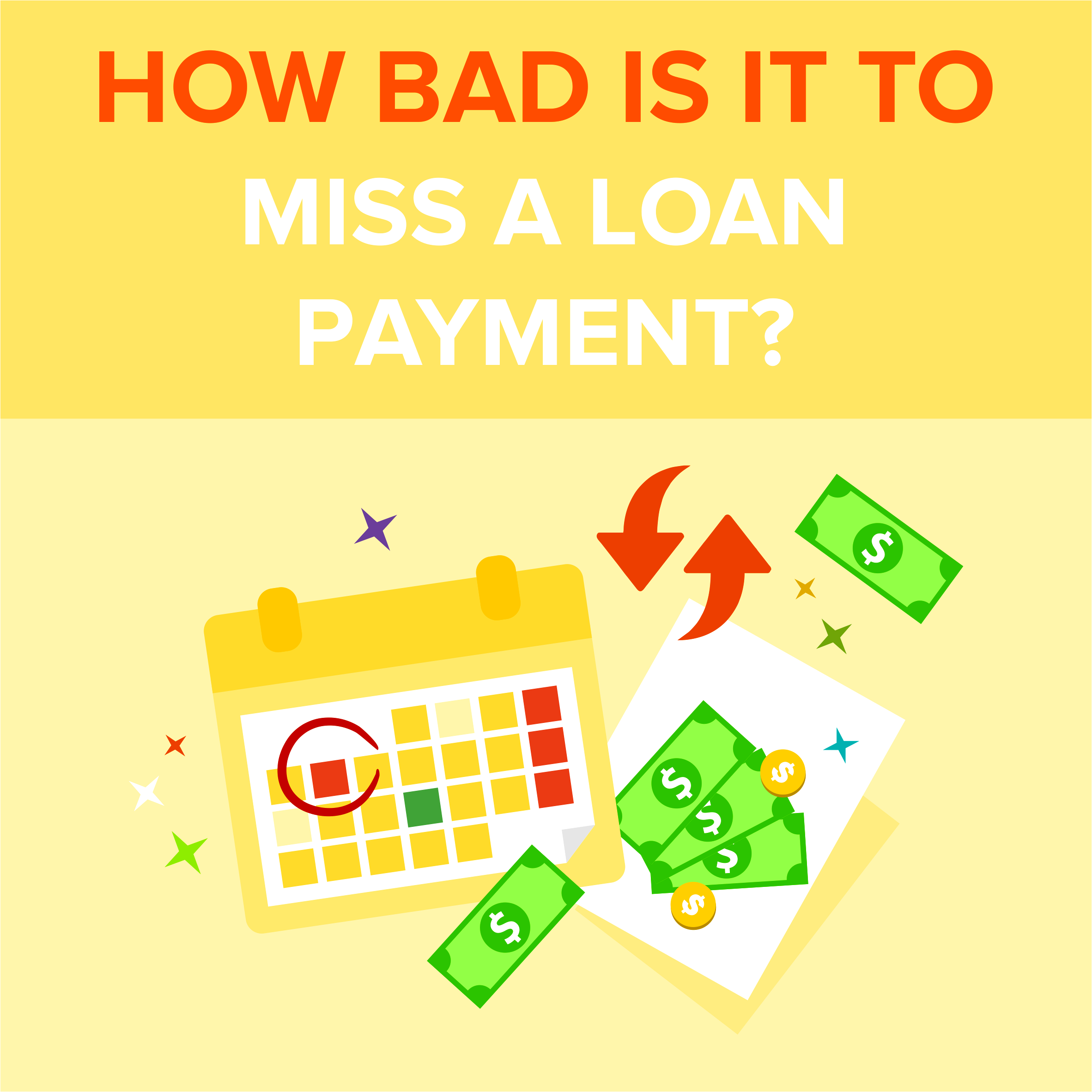 How Bad Is It To Miss A Loan Payment Loan Away